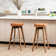 Ashara Swivel 31.25'' Backless Bar Stool