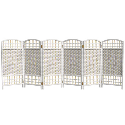 Short Fiber Weave Folding Screen
