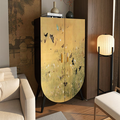Garde-robe vintage de rangement pour chambre à coucher