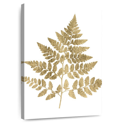 Harnek graphique fougère dorée I
