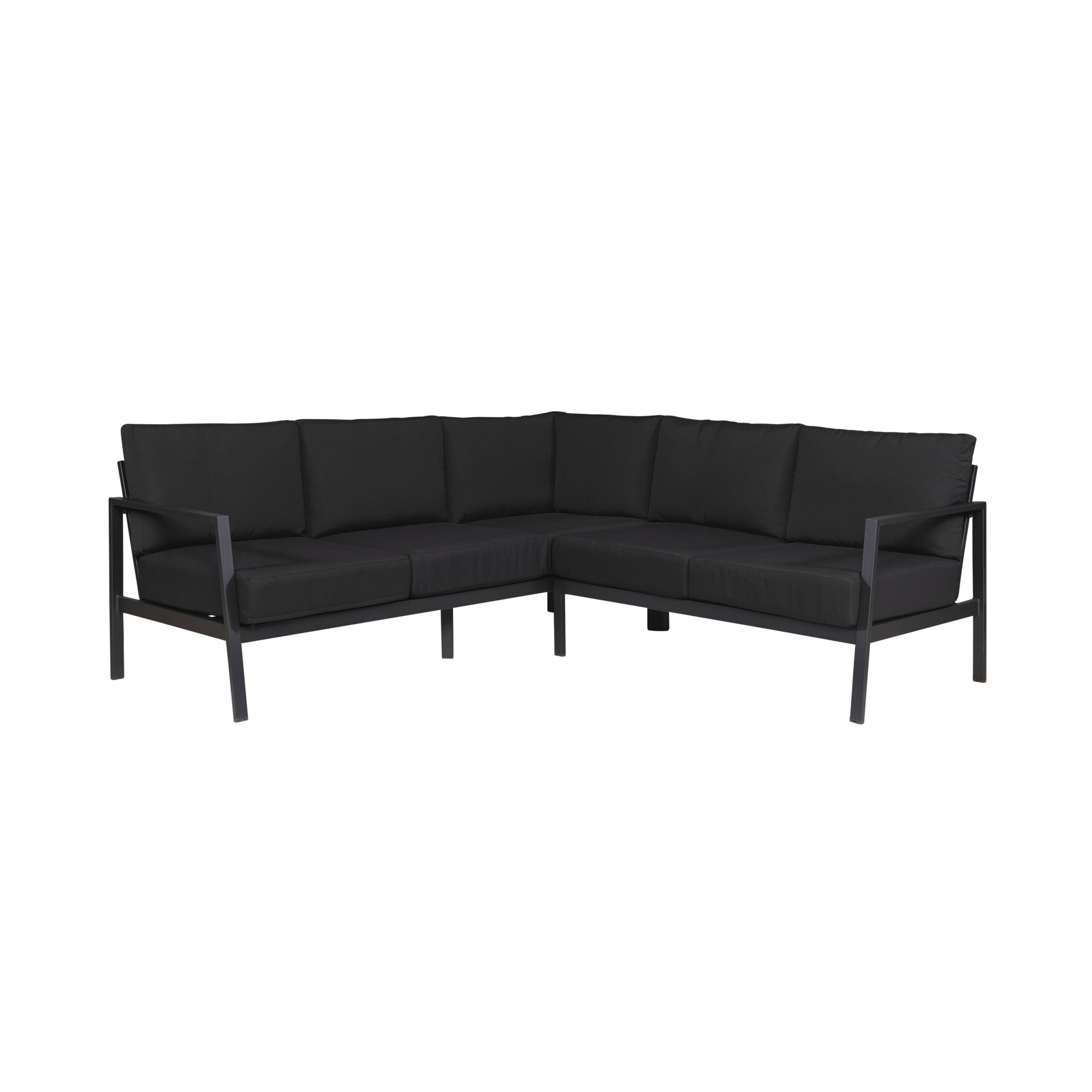 Armando 5-Person Outdoor Aluminum Seating Group with Sunbrella Cushions