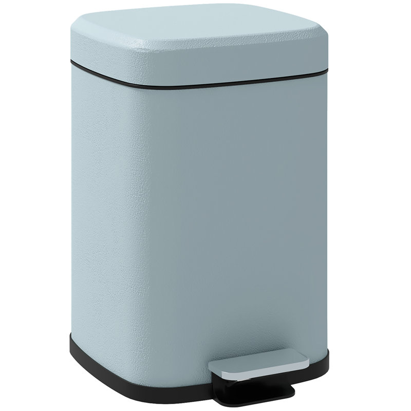 Step On Kitchen Trash Can, Green, 3.2 Gallons, 36.5" H x 24.5" W x 32'' D