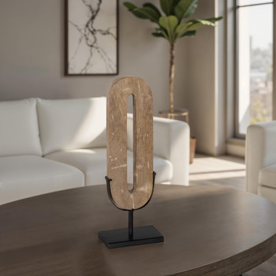 Continuum O Sculpture, plateau de table