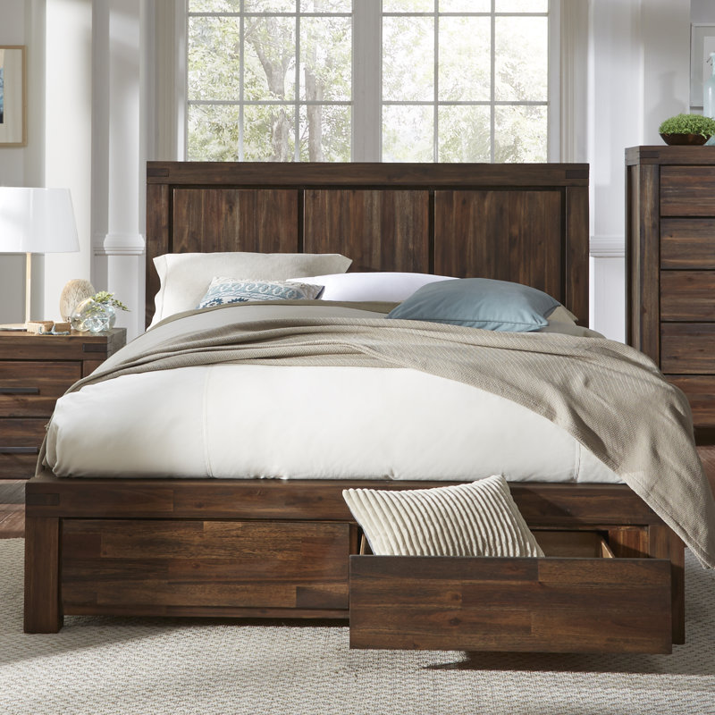 Emanuel Storage Platform Bed, King