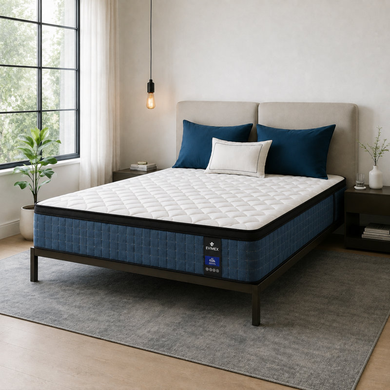 12" Carbon Cooling Hybrid Mattress, Queen