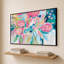 «Summer Pink Floral» par Farida Zaman - Impression sur toile-1888624838-1888624840
