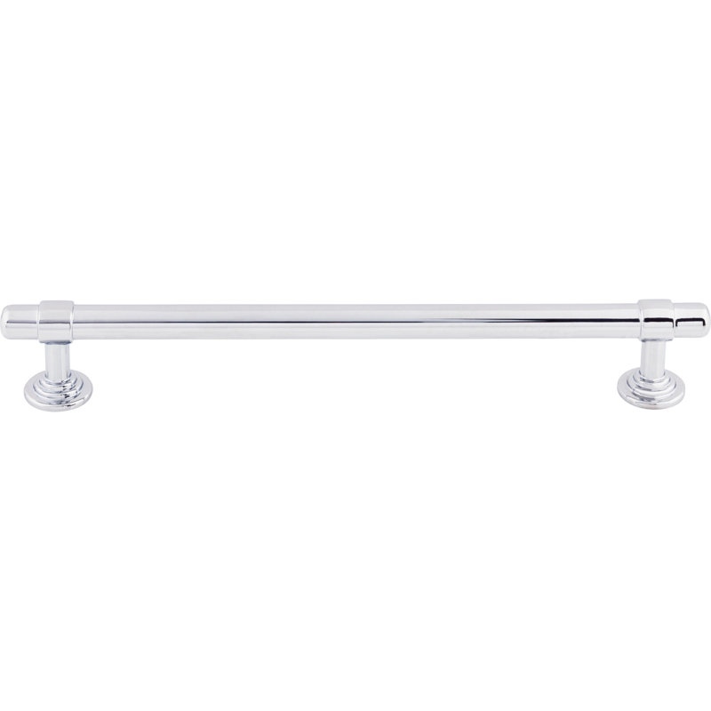 Ellis Bar Pull, Polished Chrome, 7 9/16" Center to Center