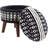 Solid Wood Accent Stool