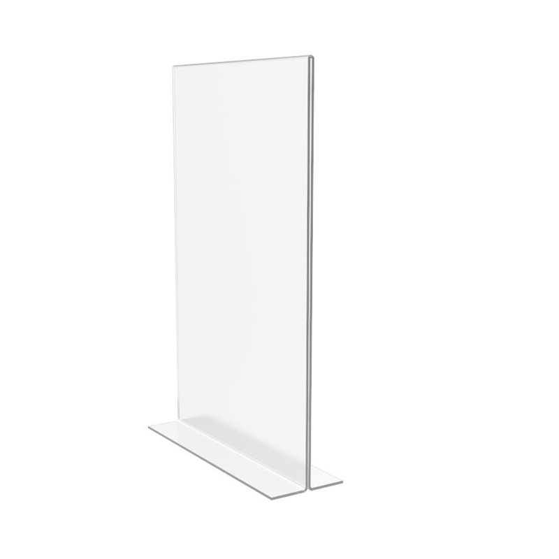 Clear Acrylic 11" x 17" Tabletop Sign Holder Frame