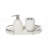Dubai (SS trim) bathroom accessory set