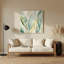 «Thanksgiving Minimalist Leaf Designs», art mural en métal blanc