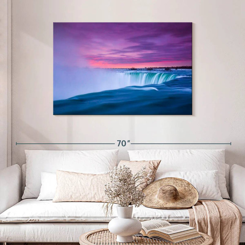 Niagara Falls Twilight, 30" H x 45" W