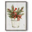 «Christmas Holiday Art», reproduction encadrée en bois massif-559133419