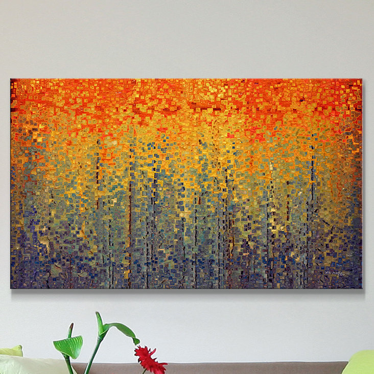 « let me not errant », reproduction d’art sur toile encadrée, H 18 po x l 30 po x P 1 po, Toile tendue