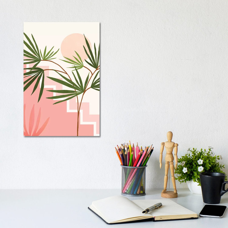 Summer In Belize by Modern Tropical - Wrapped Canvas Print, 30.48cm H x 20.32cm W x 1.905cm D