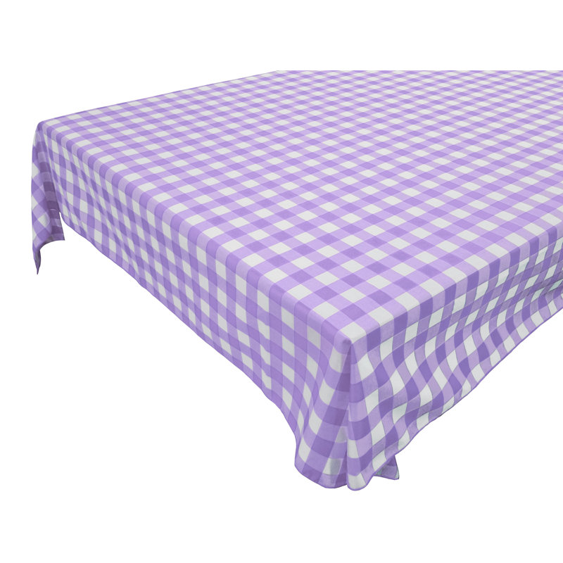 Nappes Gingham, L 60 po x l 48 po, Lavande