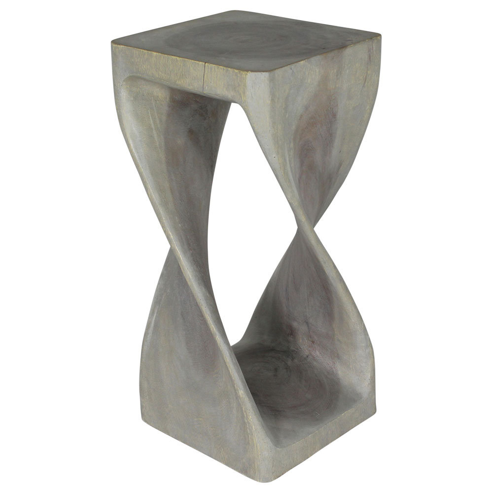 Demaio Solid Wood End Table World Menagerie