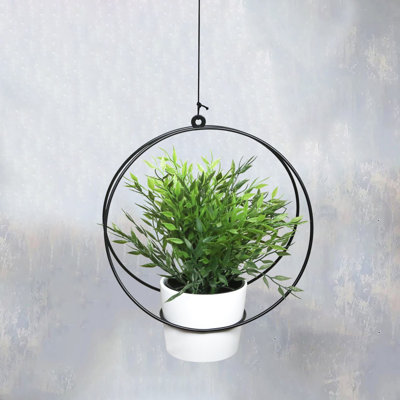 Metal Hanging Planter by Latitude Run