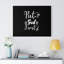 Put God First - Wrapped Canvas Print