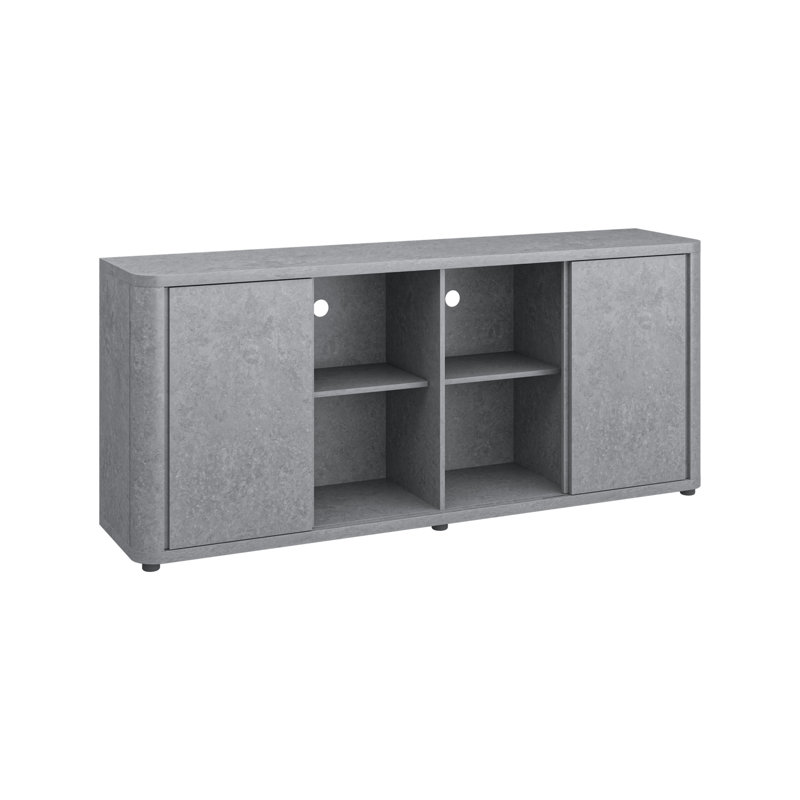 Meuble télé 67,7 po Caomhan, Gris