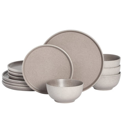 Eden Rock Stoneware Dinnerware Set - Service for 4