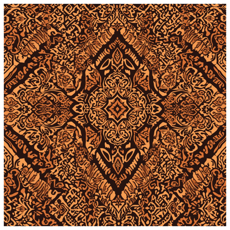 Housses de couette complexes ornés de mandala, Lit simple