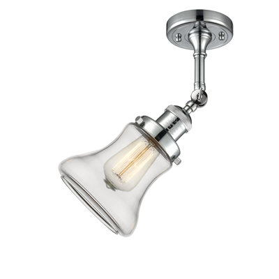 Edda Glass Semi Flush Mount