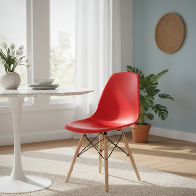 Chaise en plastique Neveyah