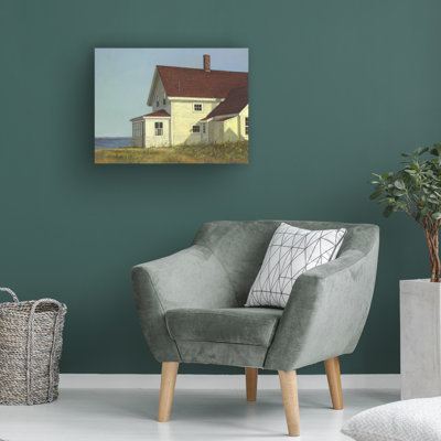 Art mural sur toile tendue - «Keepers Morning» par Jerry Cable pour décoration de salon, de chambre à coucher ou de bureau - 35 x 47