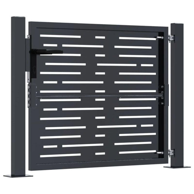 Ammadas Grey Metal Gate, 105cm H x 105cm W