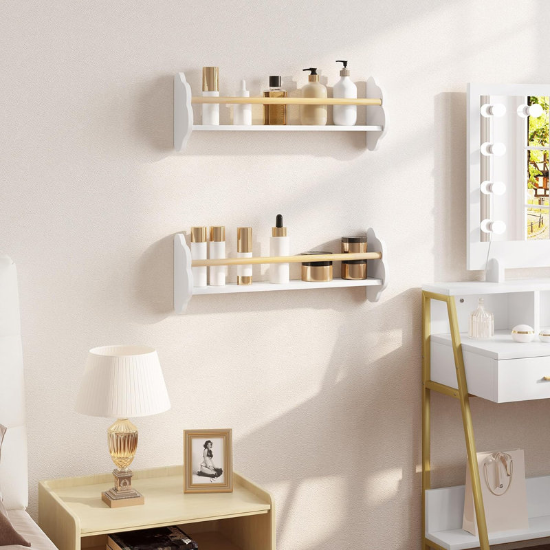 Elysburg 3 Piece Floating Shelf, 23cm H x 65cm W x 12.7cm D