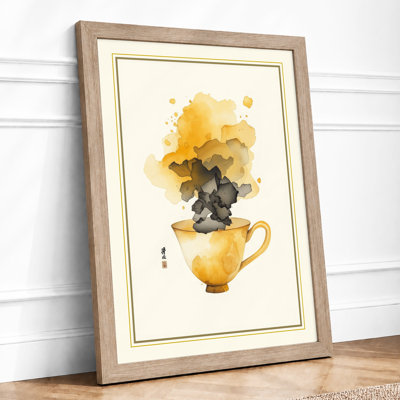 Steaming Tea Modern - Print