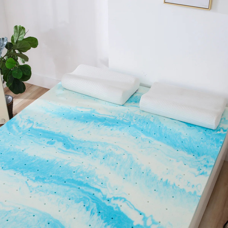 Surmatelas en mousse viscoélastique 4 "Lavanda, Grand