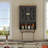 Medicine Cabinet with Open Partition and Towel Bar-567110200
