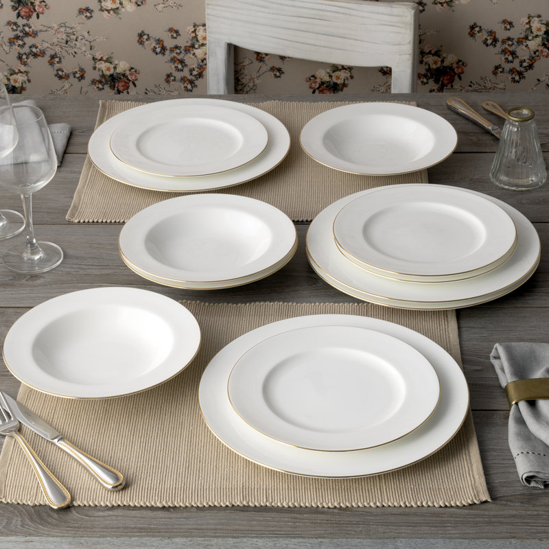 Noritake Accompanist 12-Piece Dinnerware Set, Service For 4