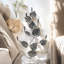 Metal Tabletop Candelabra