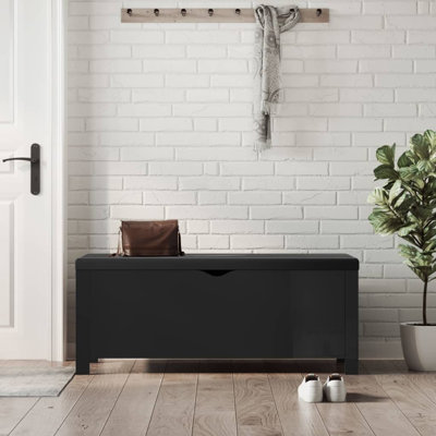 Banc de rangement en similicuir Atalfo