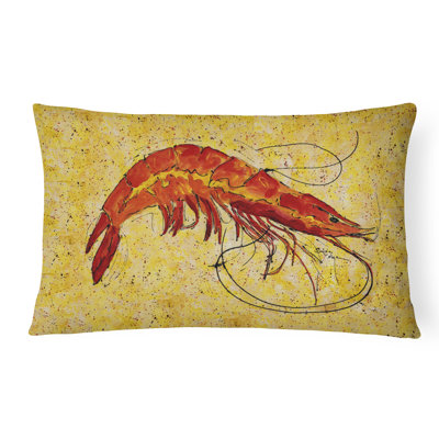 Coussin intérieur/extérieur crevette