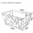 Canvas Storage Basket With Metal Frame, Desk And Table Organizer For Home Office Decor And Storage Solutions