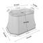 Abat-jour cloche en lin 10 po H-480412897