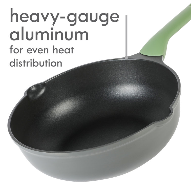 Kenmore Theodore 6.5-Quart Cast Aluminum Everyday Pan Hot Pot w/ Divid