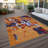 Mysa Copper Washable Indoor-Outdoor Rug - -45034369
