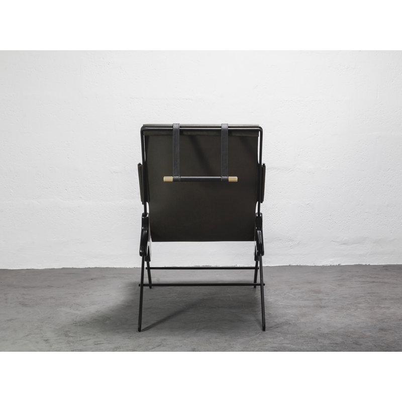 Perfidia Chair, Green Genuine Leather