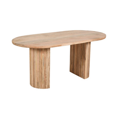 Asturias Oval Solid Wood Dining Table