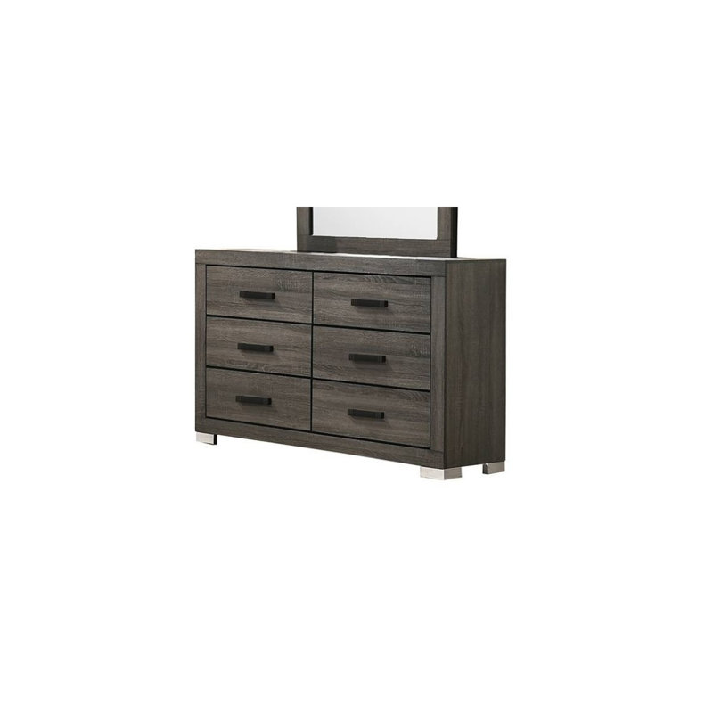 Mobilier de chambre à coucher moderne de style transitionnel 1pc