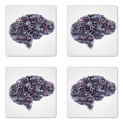 Square 4 Piece Coaster Set