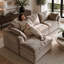 Sofa Upholstered " Linen Sectional-1168544073-1168544079