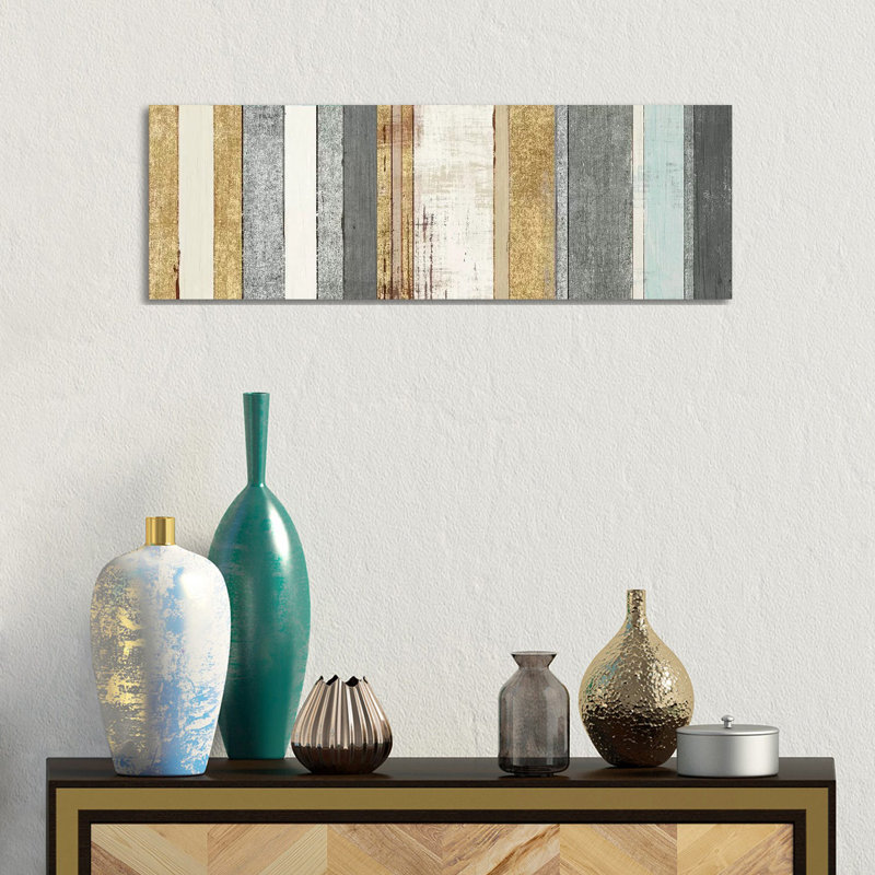 Beachscape XII by Michael Mullan - Panoramic Print on Canvas, 30.48 cm H x 91.44 cm W x 3.175 cm D, Wrapped Canvas