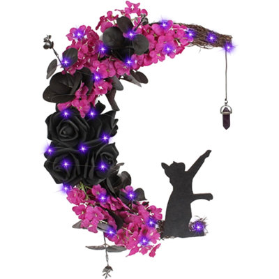 Handcrafted Rose 25 cm Artificial Wreath