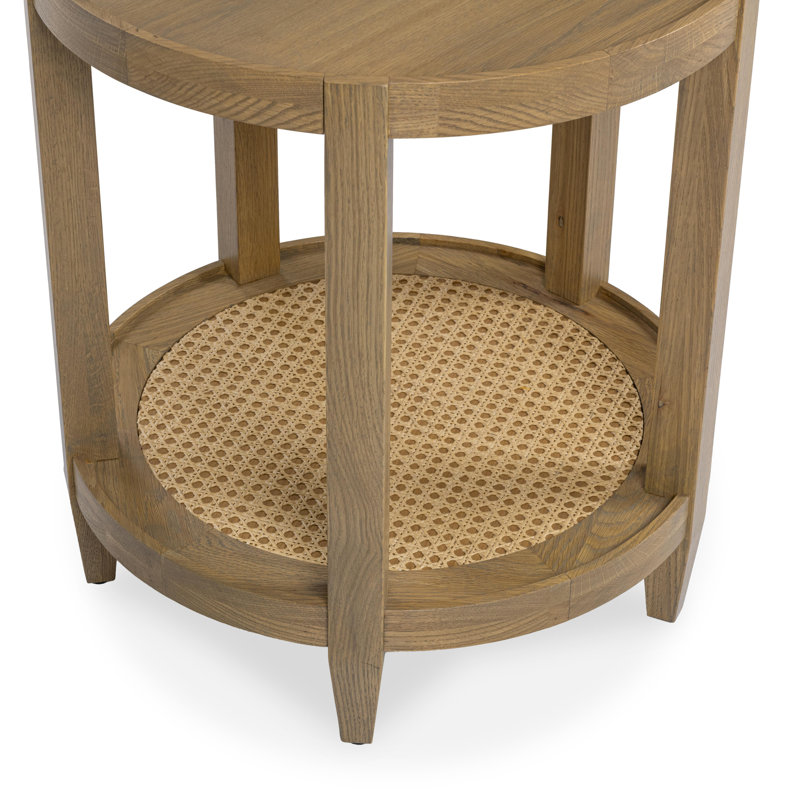 Devin Solid Wood End Table